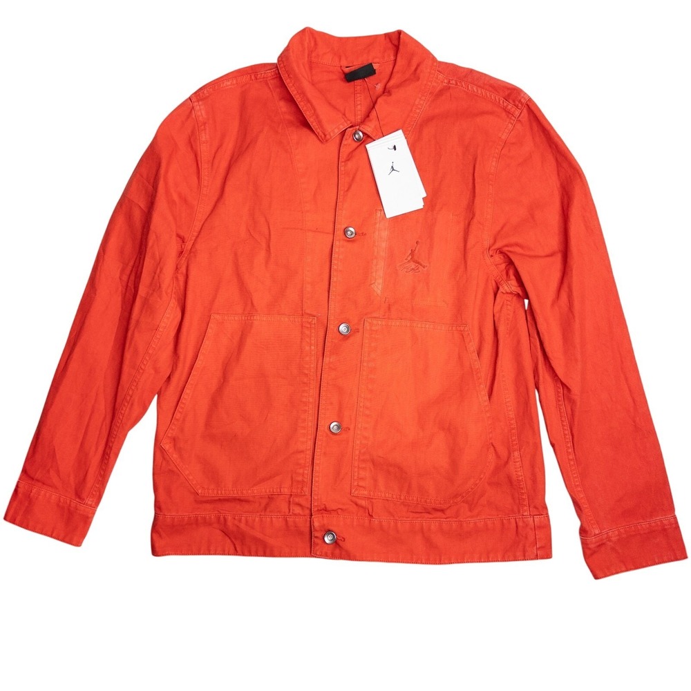 Jordan Essentials Chicago Workwear Jacket FN4527-604 Red Men's Size M